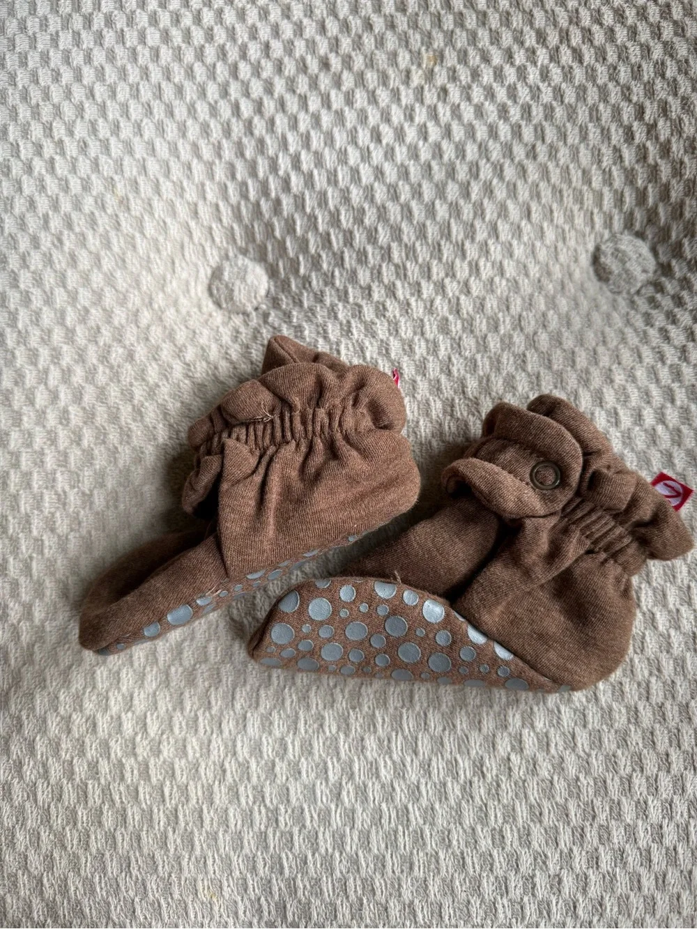 Zutano 18M Like New Organic Gripper Baby Bootie